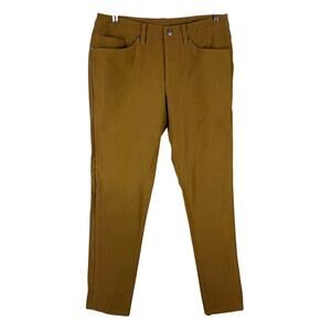 Lululemon ABC Pant Slim Utilitech Burnt Caramel Men's Size 32 x 31 EUC